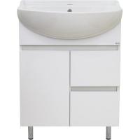 Тумба с раковиной Misty Амур 60 УТ000009448 Белая