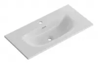 Раковина BelBagno BB-8099-3-80, 81 см, керамика, белый