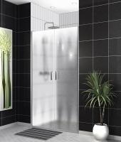 Душевая дверь BelBagno UNO-B-2-110-CH-Cr, хром