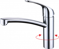 Смеситель для кухни и раковины Ganzer GZ16024 хром