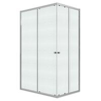 Душевой уголок Niagara Eco NG-1129-14QMT (120х90х190) прямоугольник, раздвижное, хром, стекло матовое, 1 место
