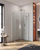 Душевой уголок CEZARES SLIDER-AH-1-80-80/90-C-CR