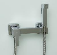 Смеситель для биде гигиеническим душем  Ganzer GZ12201 Set хром