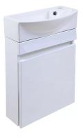Тумба с раковиной Emmy Мия 46 без ручки, правая