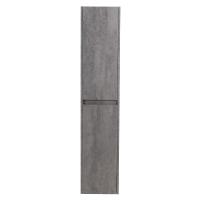 Шкаф подвесной BelBagno KRAFT-1600-2A-SC-CG-L Cemento Grigio, левый