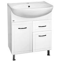 Тумба с раковиной Misty Уют 60 ИП000000160 Белая