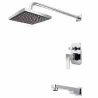 Душевая система KAISER Sonat 34322 скрытый монтаж, верх. душ+излив