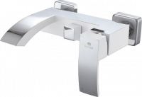 Смеситель для ванны и душа из латуни с лейкой и шлангом GZ44032-F от бренда Ganzer