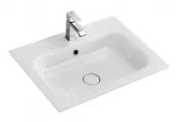 Раковина Cezares CZR-NAT-60-LVB, 60 см, керамика, белый