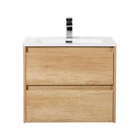 Тумба под раковину подвесная BelBagno KRAFT-600-2C-SO-RNN Rovere Nebrasca Nature