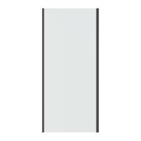 Боковая стенка Niagara Nova NG-A80GR-34 (80х195) графит, стекло прозрачное, 1 место