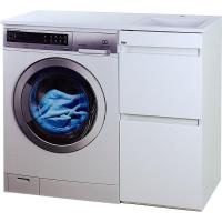 Тумба с раковиной Misty Фостер 100 R УТ000008418 Белая