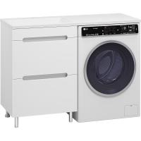 Тумба с раковиной Misty Байкал 120 L УТ000014754 Белая