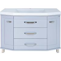 Тумба с раковиной Misty Терра 110 УТ000011434 Серая матовая