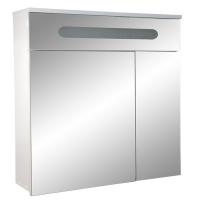 Зеркало-шкаф EMMY Сигма 80 с подсветкой, левое