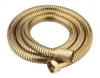Душевой шланг Cezares CZR-FMDC-120-03, 120 см, металл, золото
