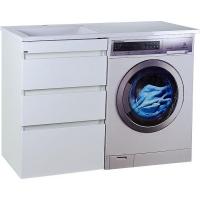 Тумба с раковиной Misty Фостер 120 L УТ000008234 Белая