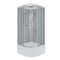 Душевая кабина Niagara Classic NG-2309-14 (100х100х215) высокий поддон(40см),стекло матовое,4 места