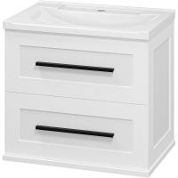 Тумба с раковиной Misty Модерн 60 УТ000024623 подвесная Белая матовая