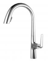 Смеситель KAISER Strike кухня Ø35 с выдвижным изливом, хром