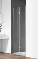 Душевая дверь в нишу Cezares Eco ECO-O-BS-12-90-C-Cr, 90 х 195 см, стекло прозрачное, профиль хром