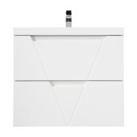 Тумба под раковину подвесная BelBagno VITTORIA-700-2C-SO-BL-P Bianco Lucido