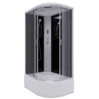 Душевая кабина Niagara Classic NG-2510-14LP (120х80х215) высокий поддон(40см),стекло тонированное,4 места