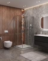 Душевой уголок CEZARES MOLVENO-A-2-100-C-Cr-IV