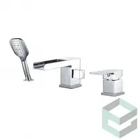 Смеситель на борт ванны врезной Vieir V393532 хром