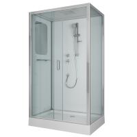 Душевая кабина Niagara Premium NG-6012-01QL (120х80х210) низкий поддон(16 см),стекло прозрачное,4 места