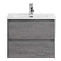 Тумба под раковину подвесная BelBagno KRAFT 39-500/390-2C-SO-CG Cemento Grigio