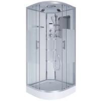 Душевая кабина Niagara Ultra NG-3012-01 (120х120х220) низкий поддон(16см),стекло матовое,4 места