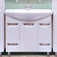 Тумба с раковиной Misty Орхидея 85 СО000006652 Белая