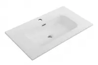 Раковина Cezares Duet CZR-8095-80, 81 см, керамика, белый