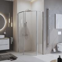 Душевой уголок BelBagno UNO-195-PH-1-100/80-C-Cr 100x80, хром