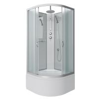 Душевая кабина Niagara Classic NG-2307-14BKT (80х80х210) высокий поддон(40см),стекло матовое,4 места