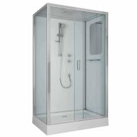 Душевая кабина Niagara Premium NG-6012-01QR (120х80х210) низкий поддон(16 см),стекло прозрачное,4 места