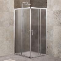 Душевой уголок BelBagno UNIQUE-A-2-85/100-P-Cr 85-100x85-100, хром