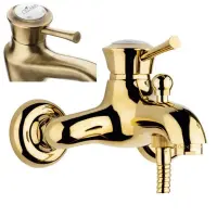 GIUBILEO-VM-02 Смеситель для ванны и душа однорычажный, исполнение бронза