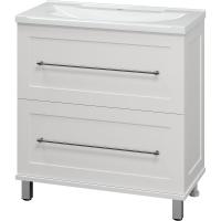 Тумба с раковиной Misty Марта 80 УТ000013291 Белая