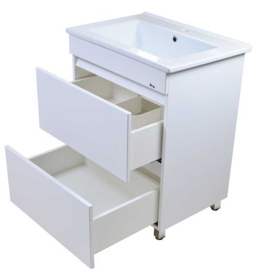 Тумба с раковиной Emmy Джерси 75 с раковиной Оскар