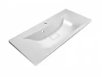 Раковина из литьевого мрамора BelBagno BB1000/445-LV-MR-PR, 100 x 45 x 15 см