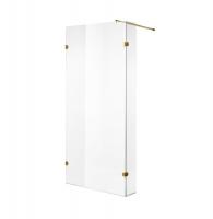 Душевая перегородка Niagara Nova NG-642-11GOLD (110х195) золото, стекло прозрачное, 1 место