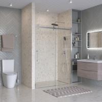 Душевая дверь BelBagno MARINO-2-BF-1-150-C-CR, хром