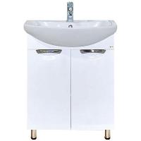 Тумба с раковиной Misty Лаванда 60 УТ000000085 Белая