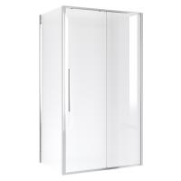 Душевой уголок Niagara Nova NG-64-11A-A80-34 (110х80х195) прямоугольник, хром, дверь раздвижная, стекло прозрачное, 2 места