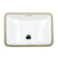 Раковина Belbagno 53 х 37 см, встраиваемая снизу, белый, BB1006