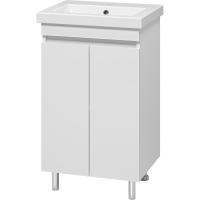 Тумба с раковиной Misty Енисей 50 УТ000009441 Белая