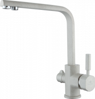 Смеситель для кухни с подключением под фильтр Ganzer GZ16034-М Светло-бежевый