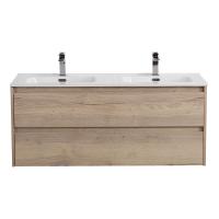 Тумба под раковину подвесная BelBagno KRAFT-1200-2C-SO-2-RGB Rovere Galifax Bianco